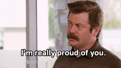 We really are.